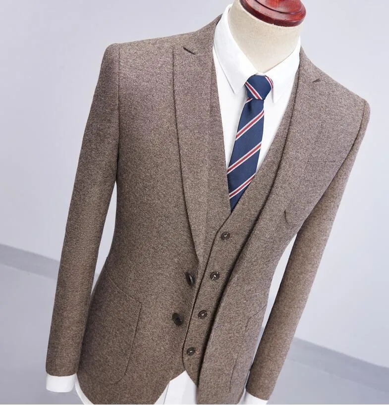 Business Tweed Suit Set - ideal for corporate events and executives