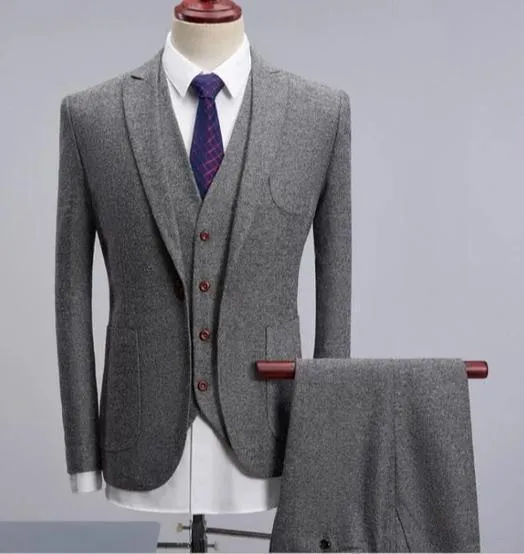 Business Tweed Suit Set - ideal for corporate events and executives