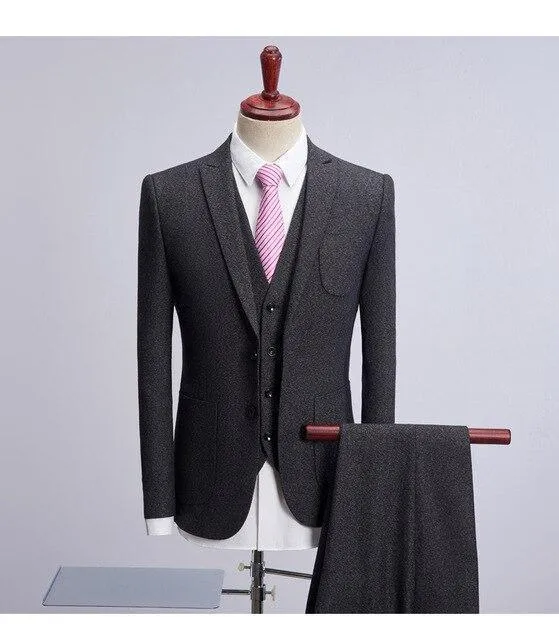 Business Tweed Suit Set - ideal for corporate events and executives