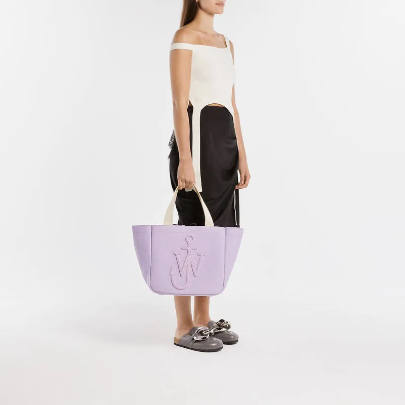 Cabas Tote Bag - J.W. Anderson -  Lilac - Cotton