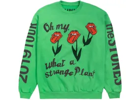 Cactus Plant Flea Market Rolling Stones 2019 Tour Crewneck Green