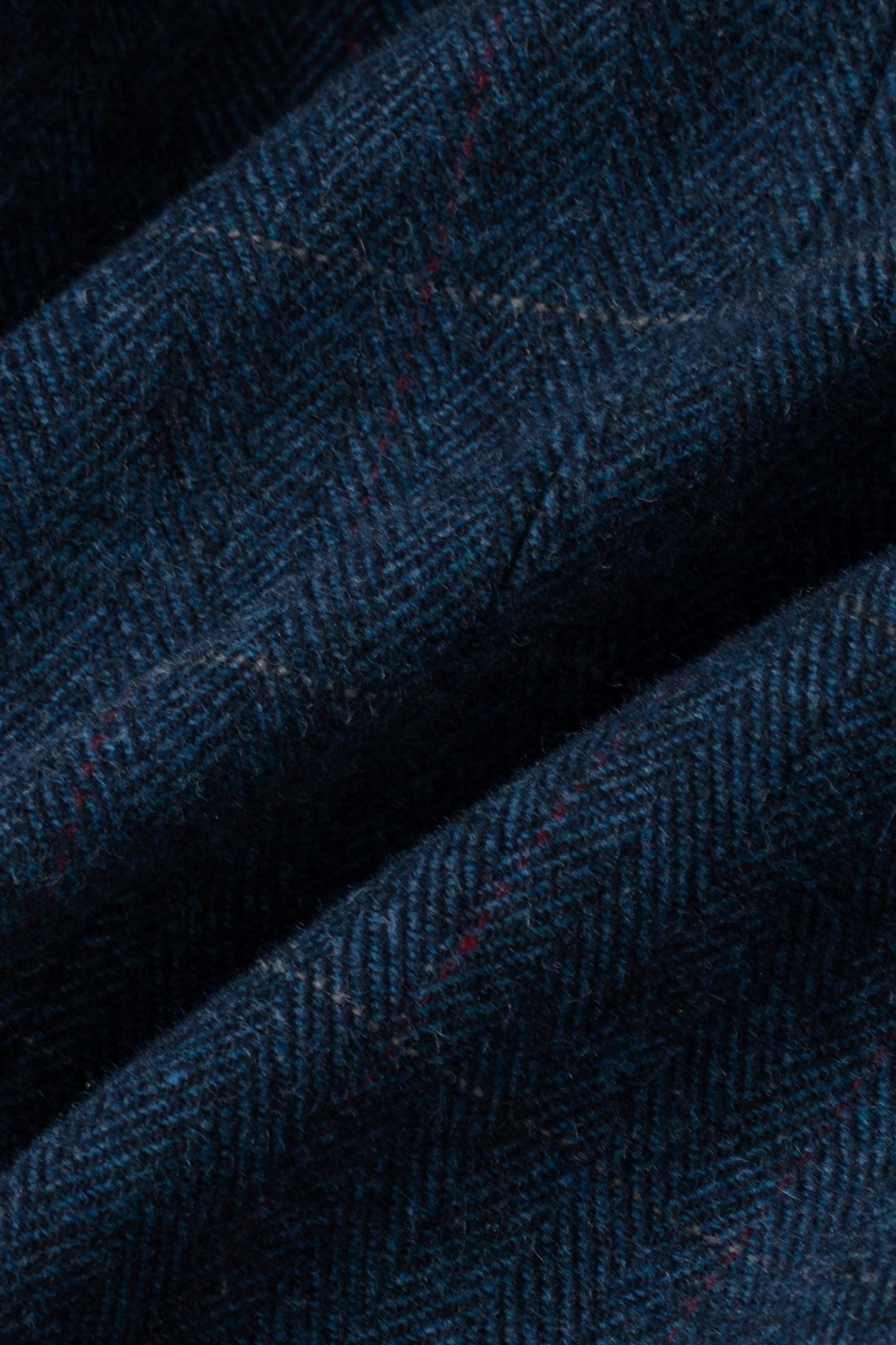 Carnegi Navy Tweed Check Suit