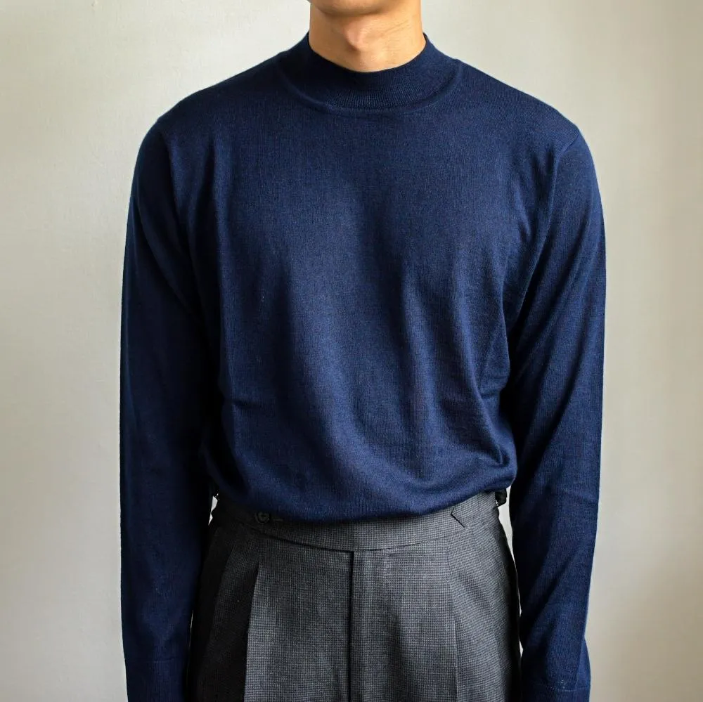 Cashmere Sweater Mock Turtleneck