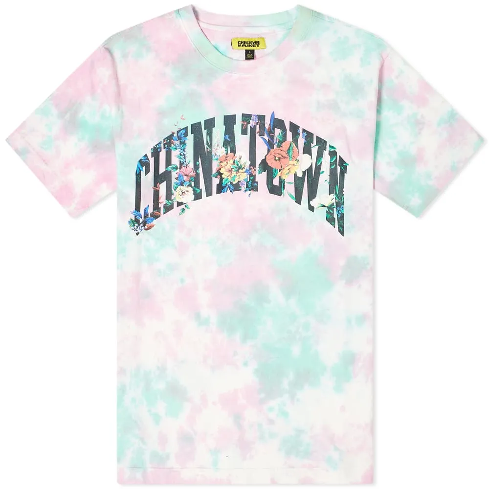 Chinatown Market Flower Arc TeeTie Dye