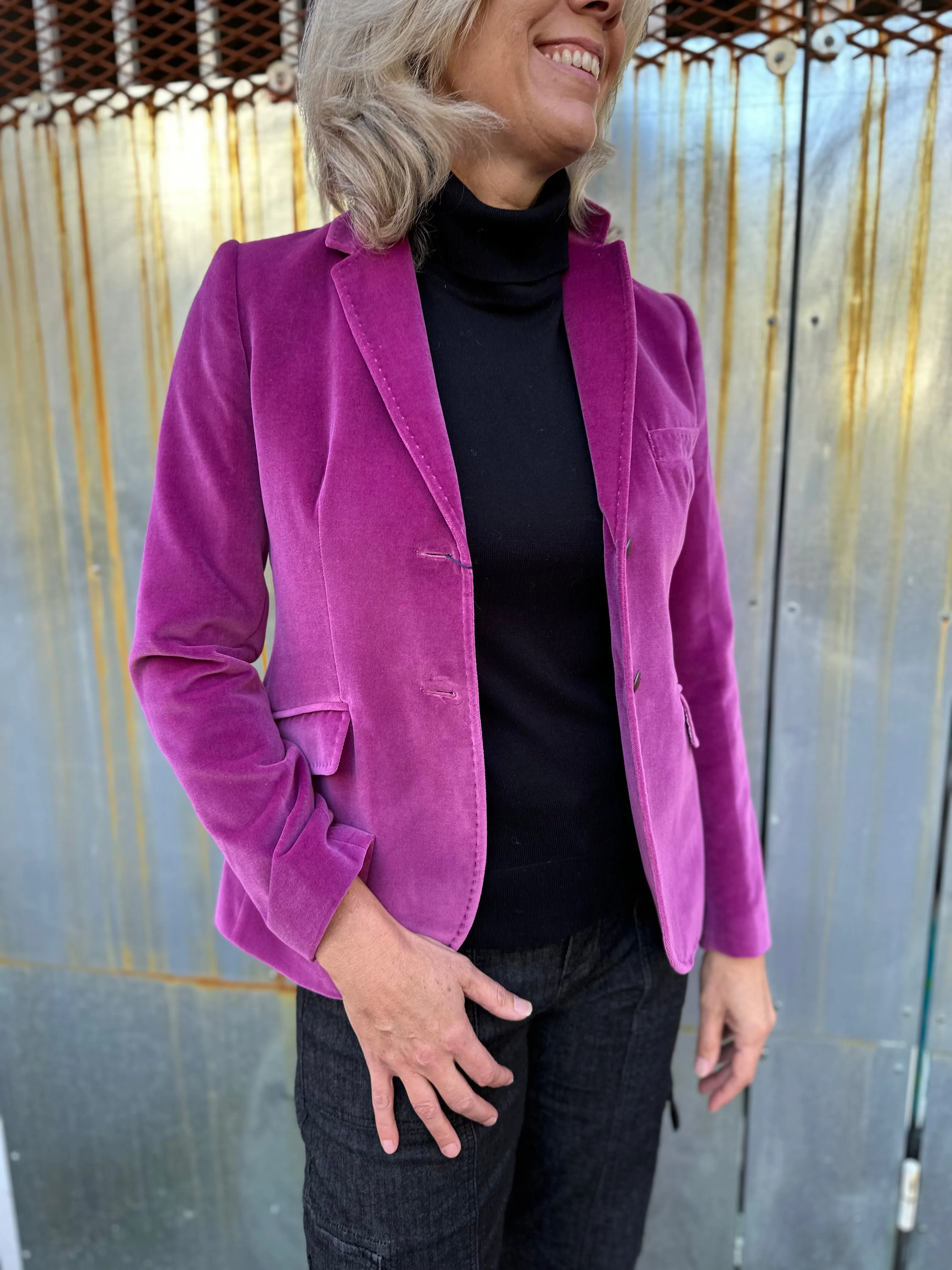 Circon23 Purple Blazer