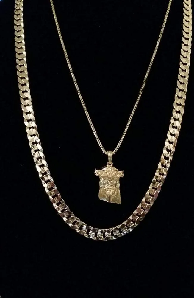 Classic 8mm Chain Jesus Piece - Best Deals Online