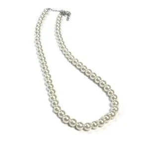 Classic Ivory Faux Pearl Necklace