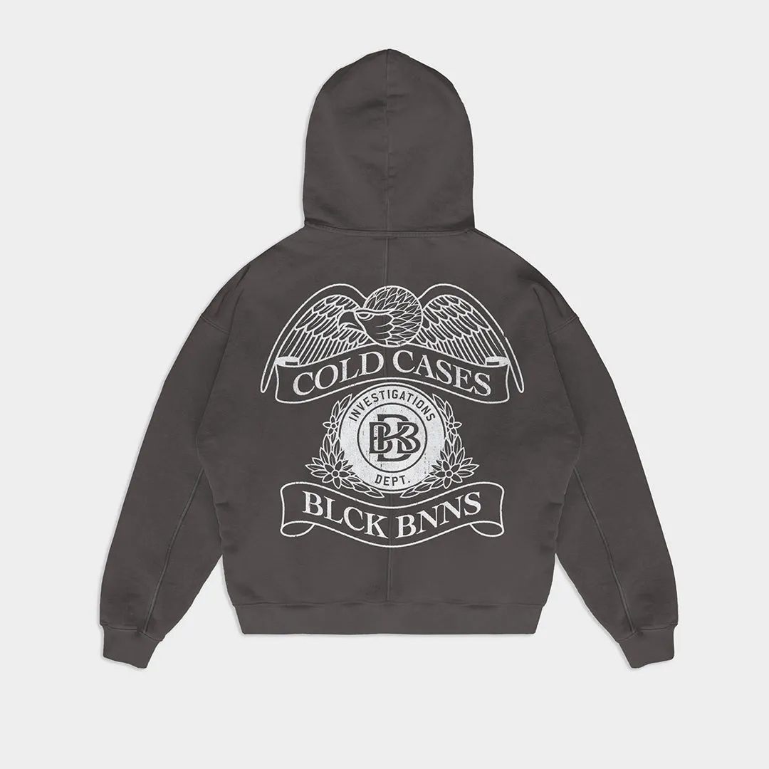 COLD CASES WASHED HOODIE | Grey