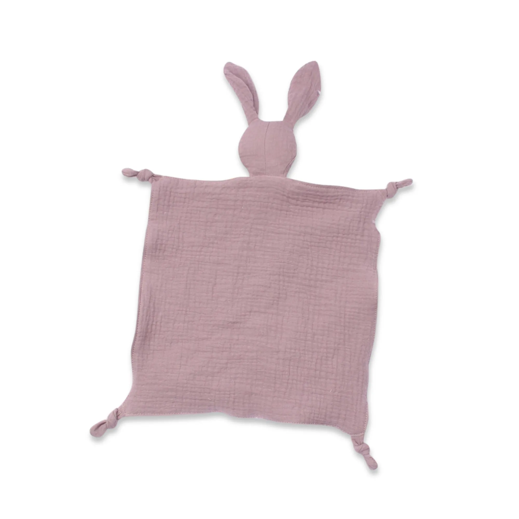 Cotton Baby Comforter Benni Bunny Mauve