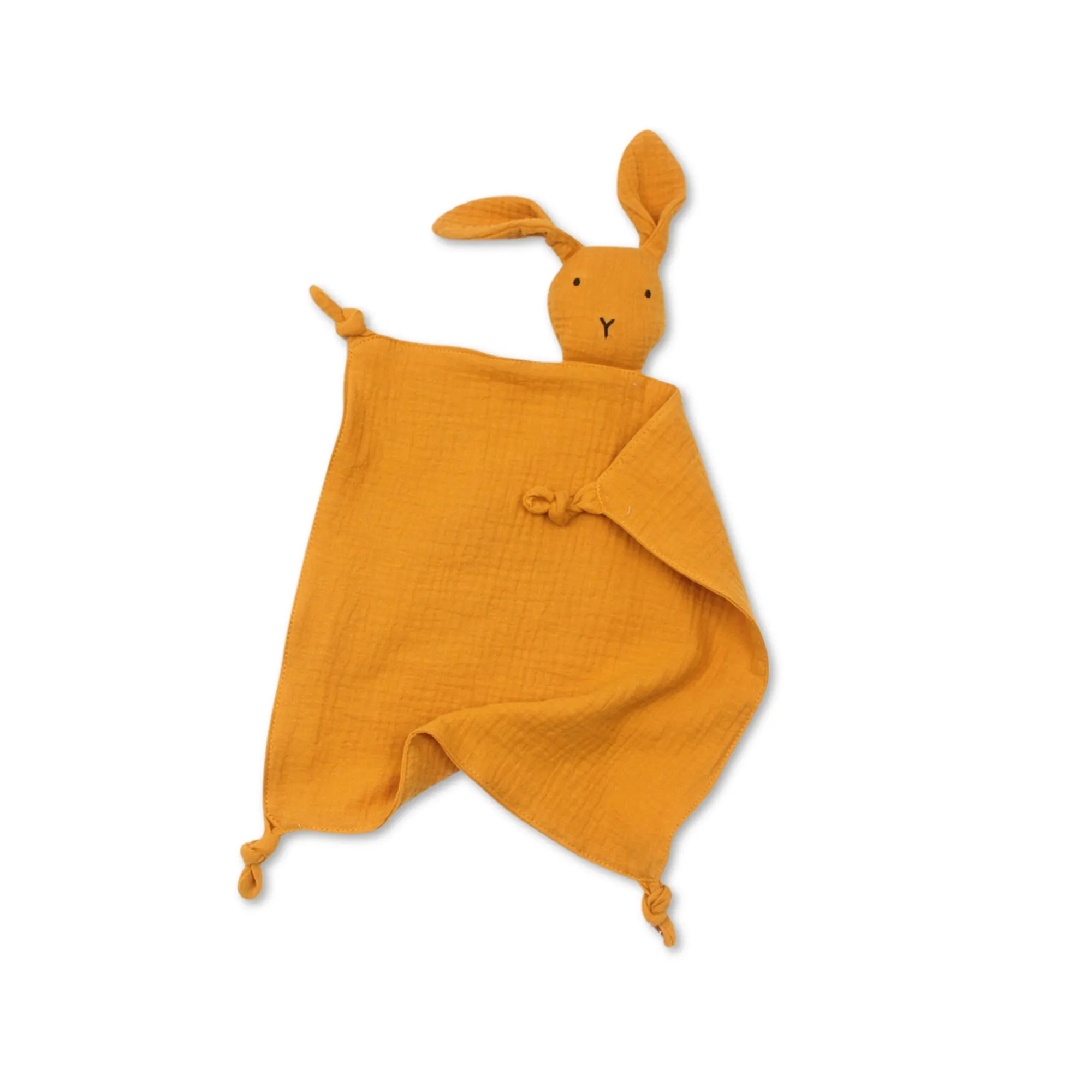 Cotton Baby Comforter Benni Bunny Mustard