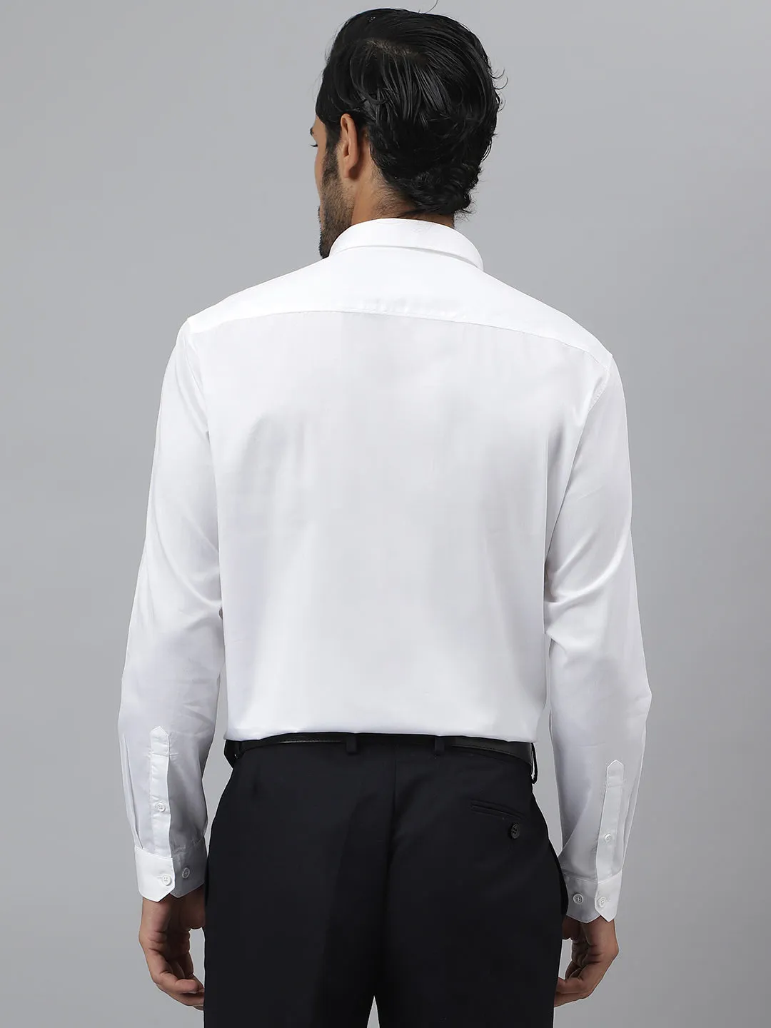 Cotton twill white shirt - everyday (pack of 2)