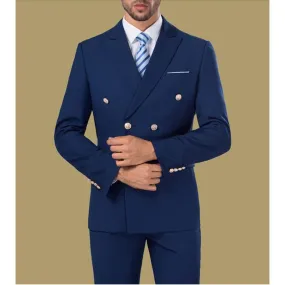 Cube Double-Breasted 3 Piece Suit | Best Online Deals