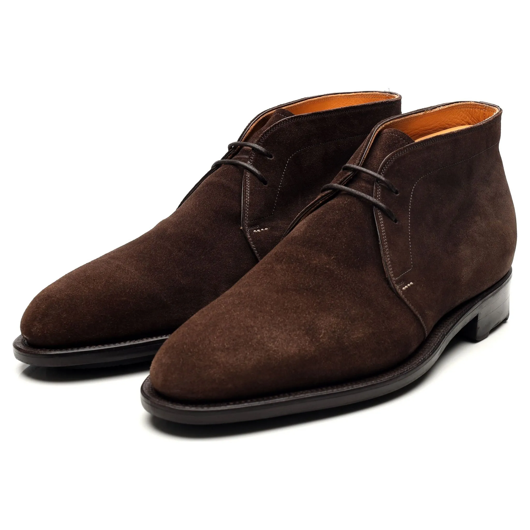 Dark Brown Suede Chukka Boots UK 6.5 EU 40.5