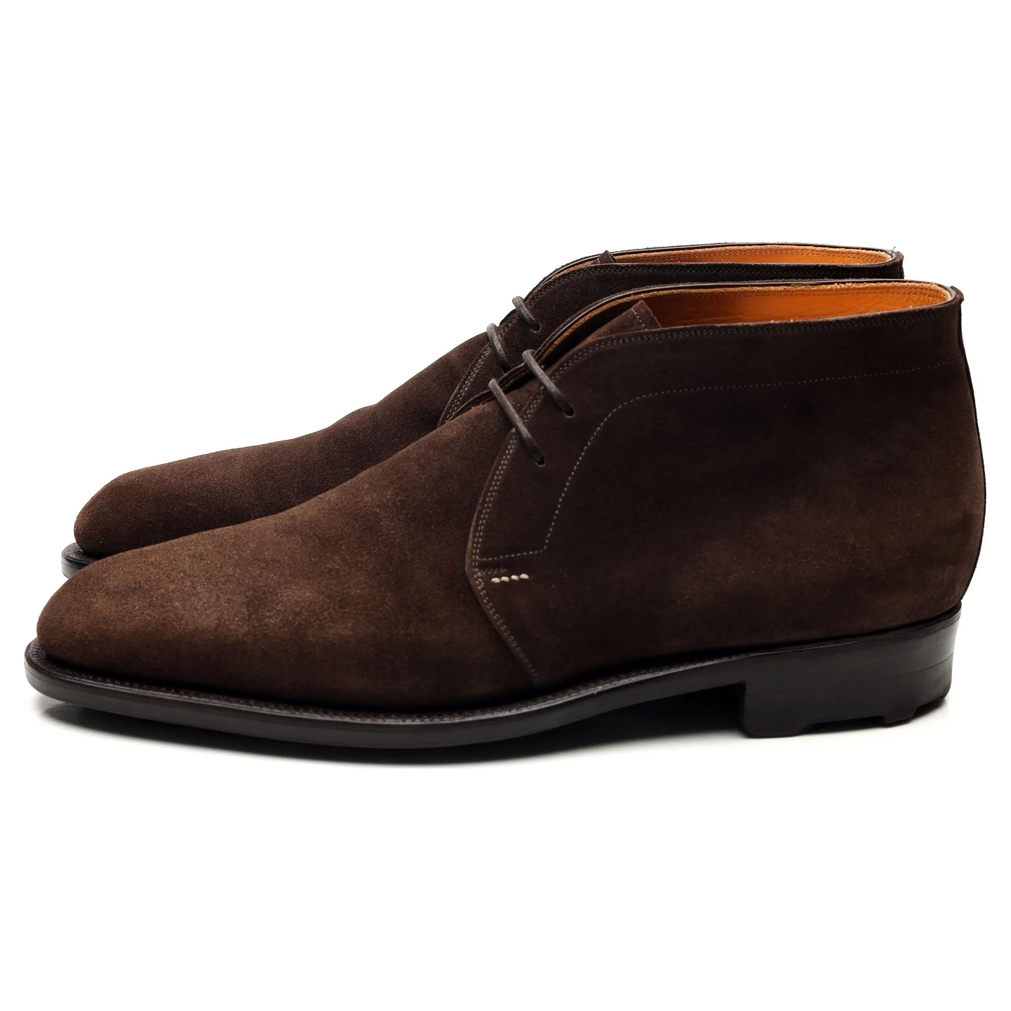 Dark Brown Suede Chukka Boots UK 6.5 EU 40.5