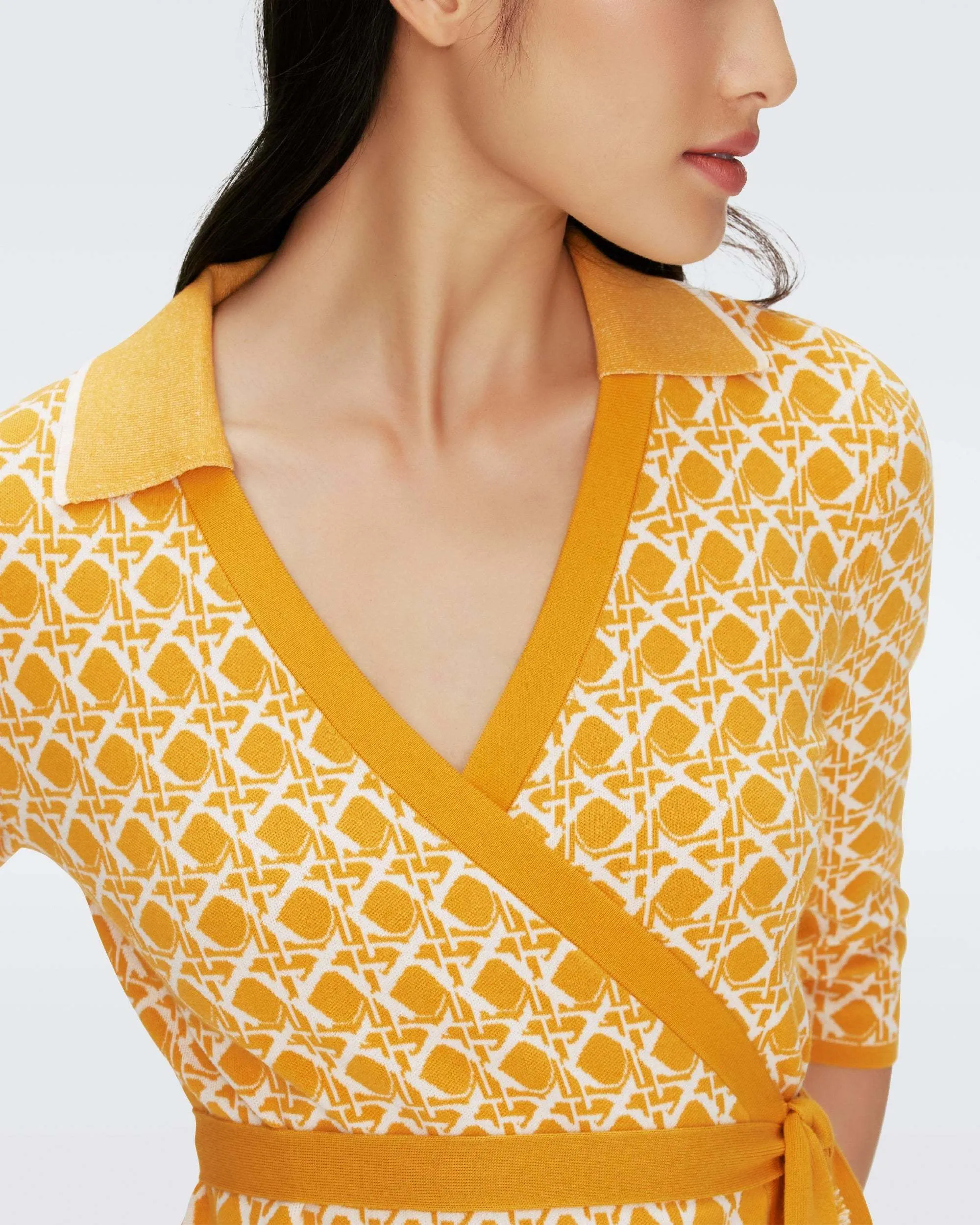 Diane von Furstenberg V-Neck Cropped and Crew Neck Tops