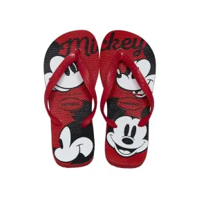 Disney Flip Flop Red Top