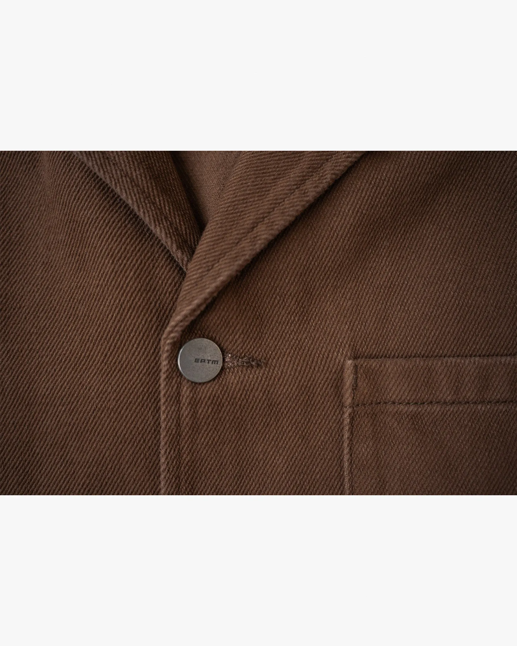 EPTM Brown Box Twill Shirt