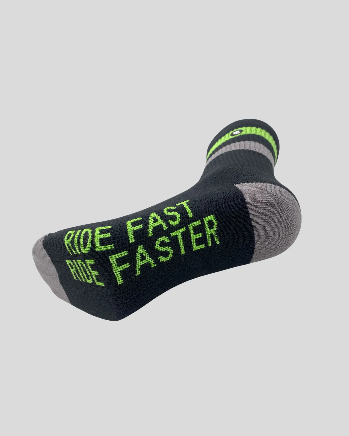 Fast Ride Socks - Green/Grey