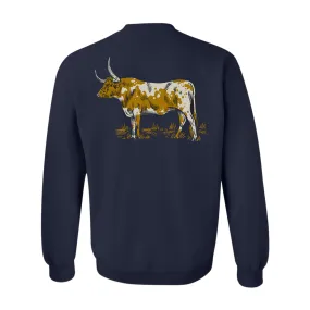 Fence Line Navy Crewneck - Results: Navy Crewneck Fence Line