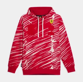 Ferrari hoodie red white