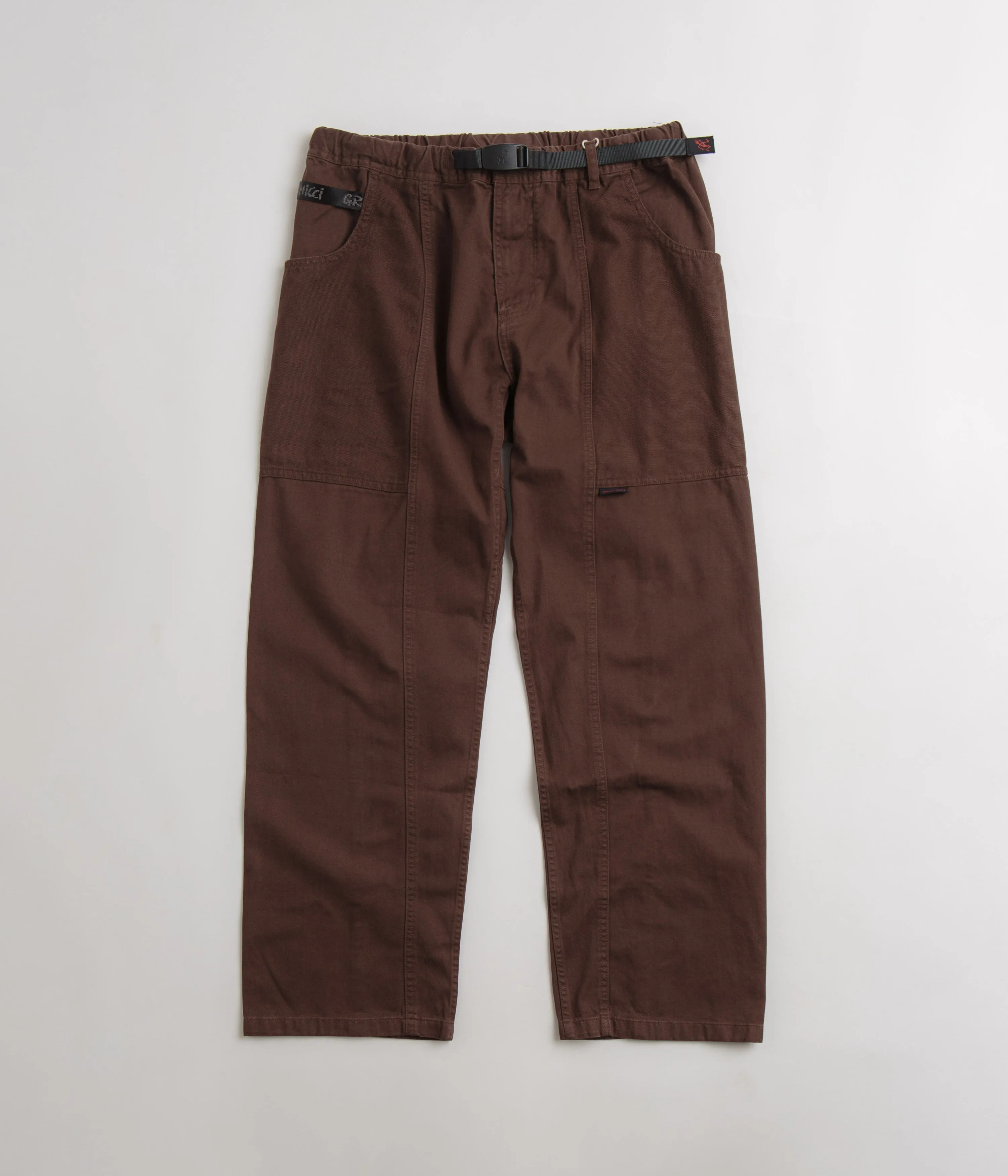 Gramicci Gadget Pants in Tobacco color.