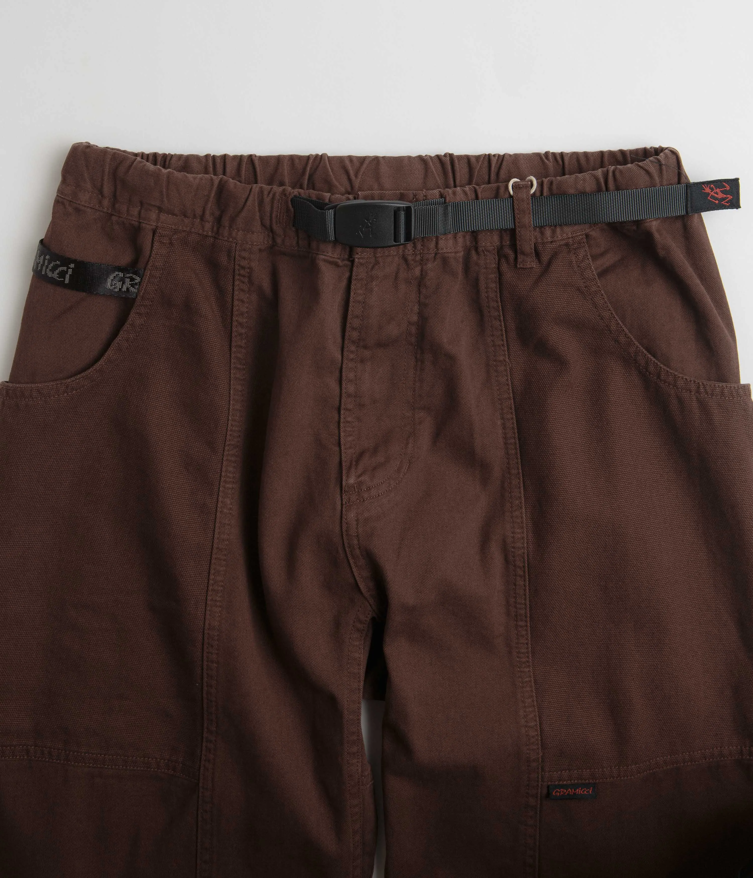 Gramicci Gadget Pants in Tobacco color.