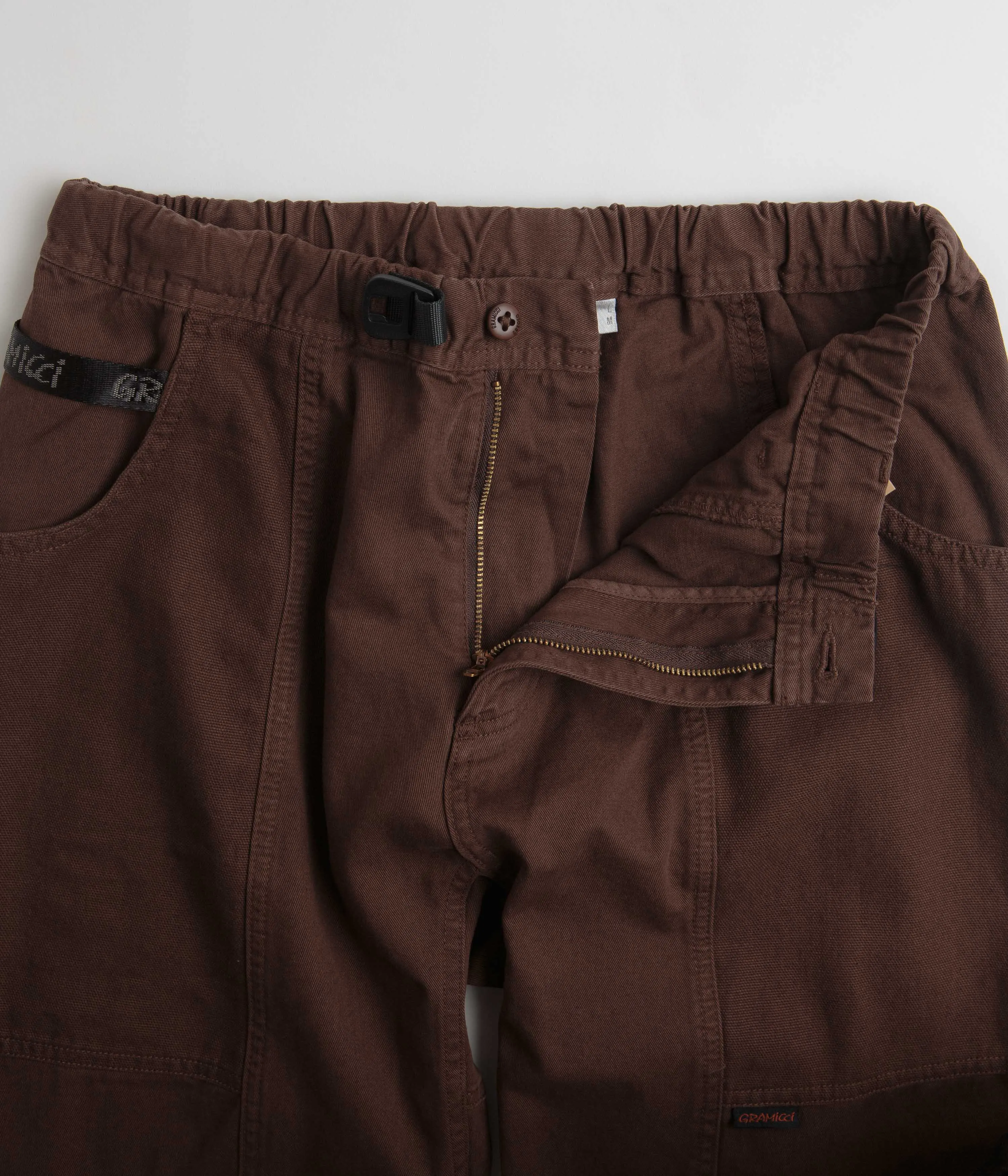 Gramicci Gadget Pants in Tobacco color.