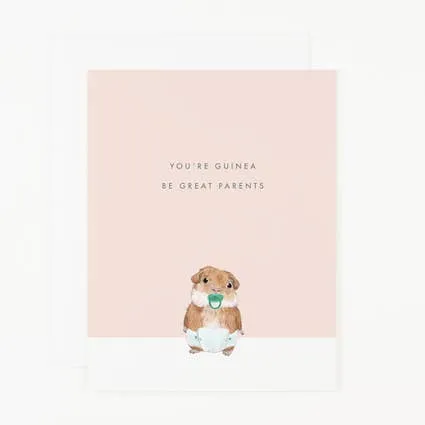 Great Parents Card for Guinea Pigs | Quality Guinea Pig Care Cards | Shop Now