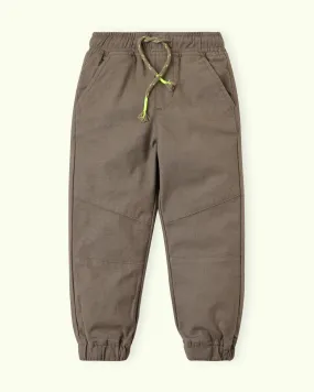 Green Elastic Waist Pants