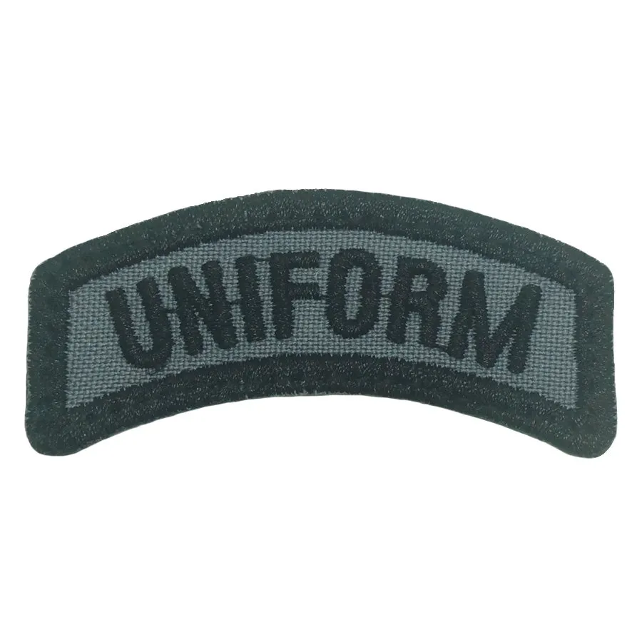 Grey Uniform Tag