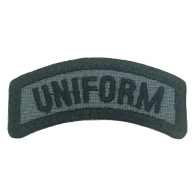 Grey Uniform Tag