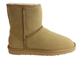 Grosby Jackaroo Ugg Mens Warm Comfortable Boots With Sheepskin Lining