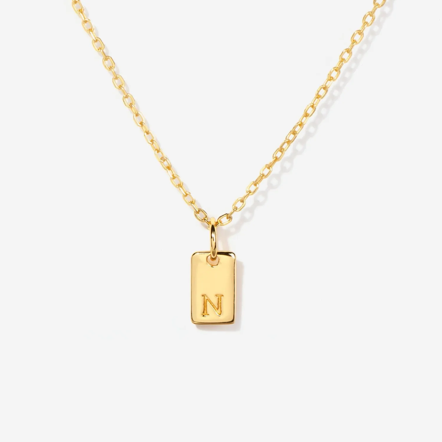 Initial Pendant Necklace