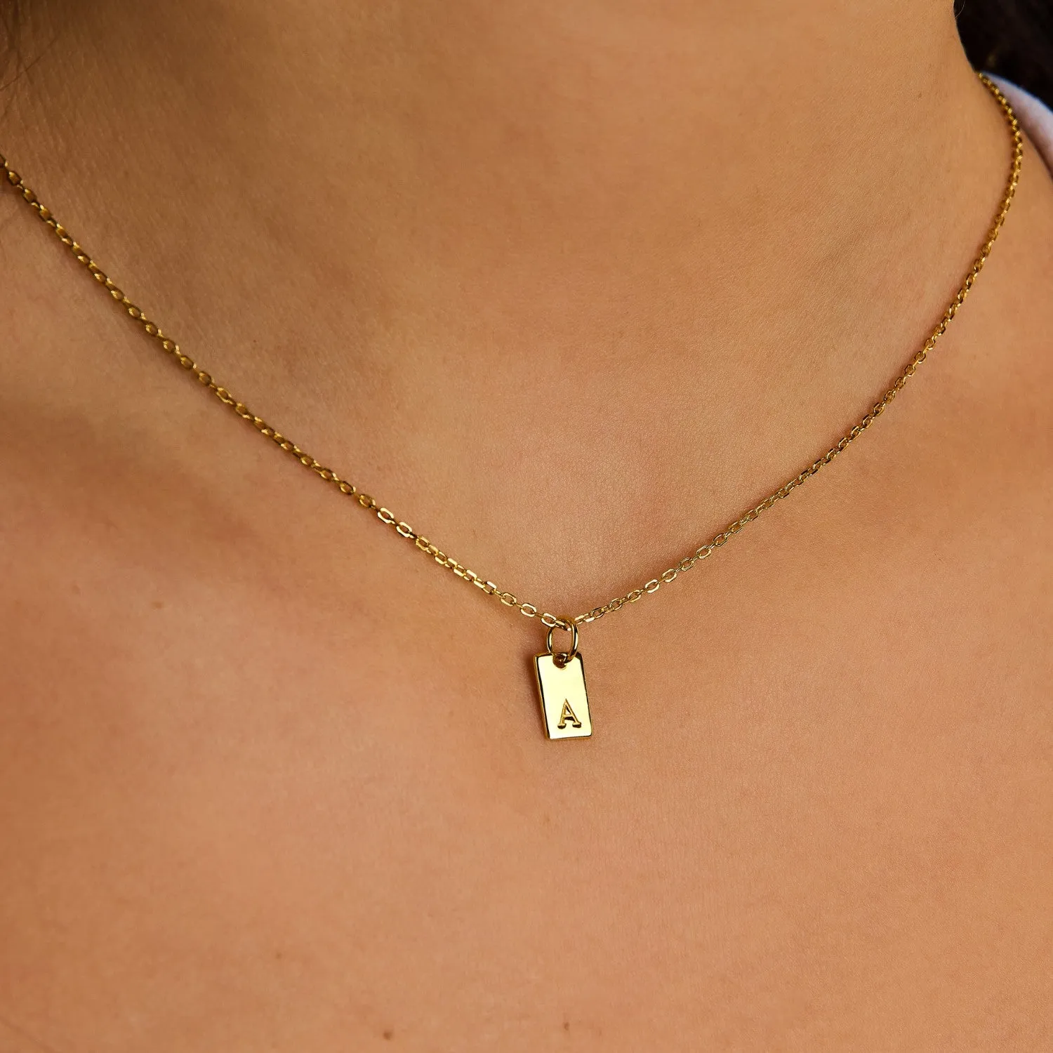 Initial Pendant Necklace