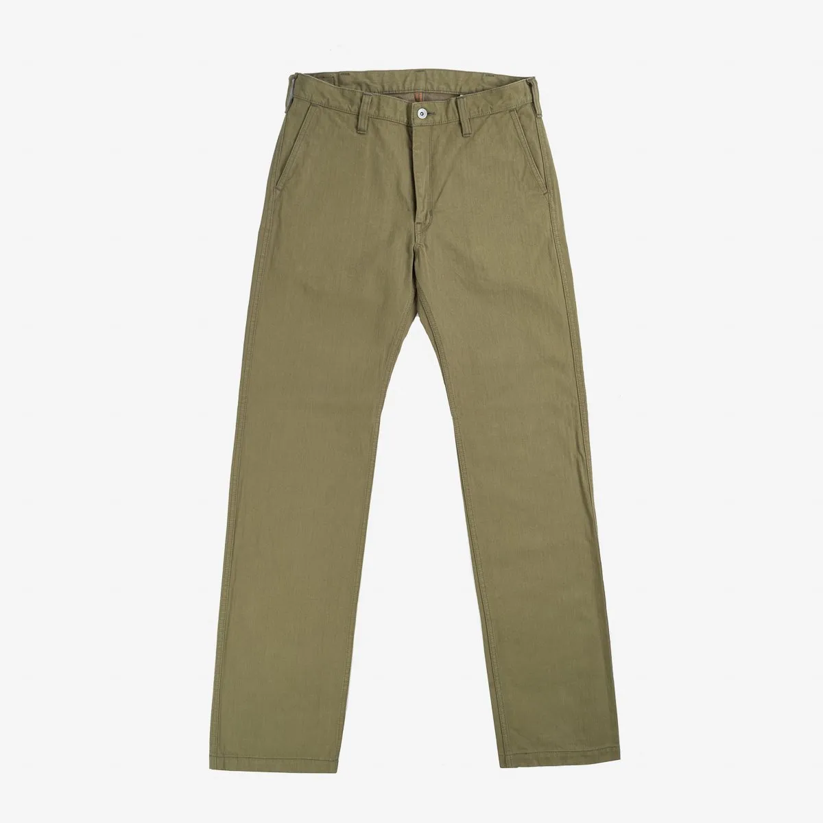 Iron Heart IH-735-KHA 11oz Herringbone Work Pants - Khaki