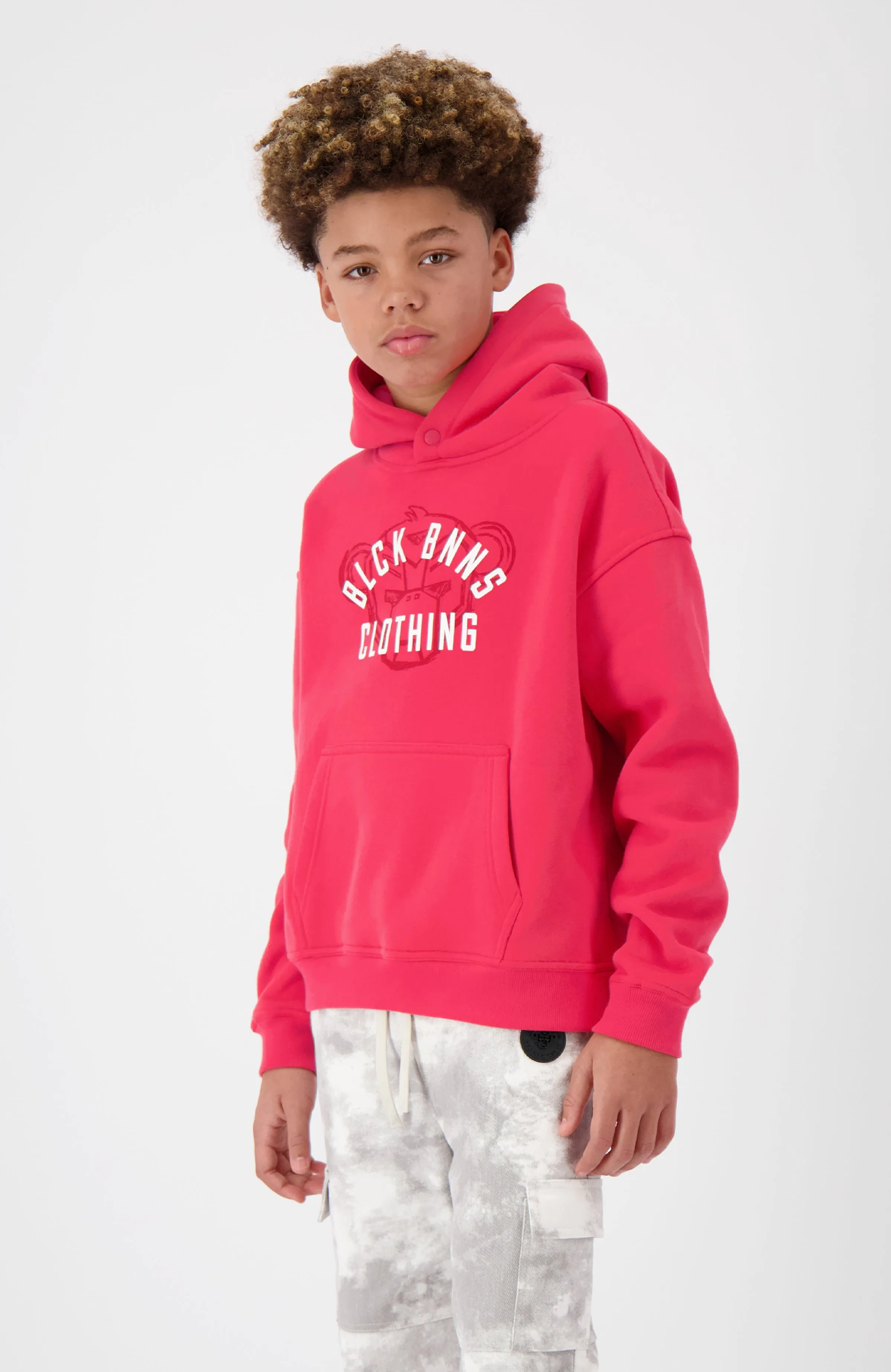 JR. ARCH CONVOY HOODIE | Neon Red