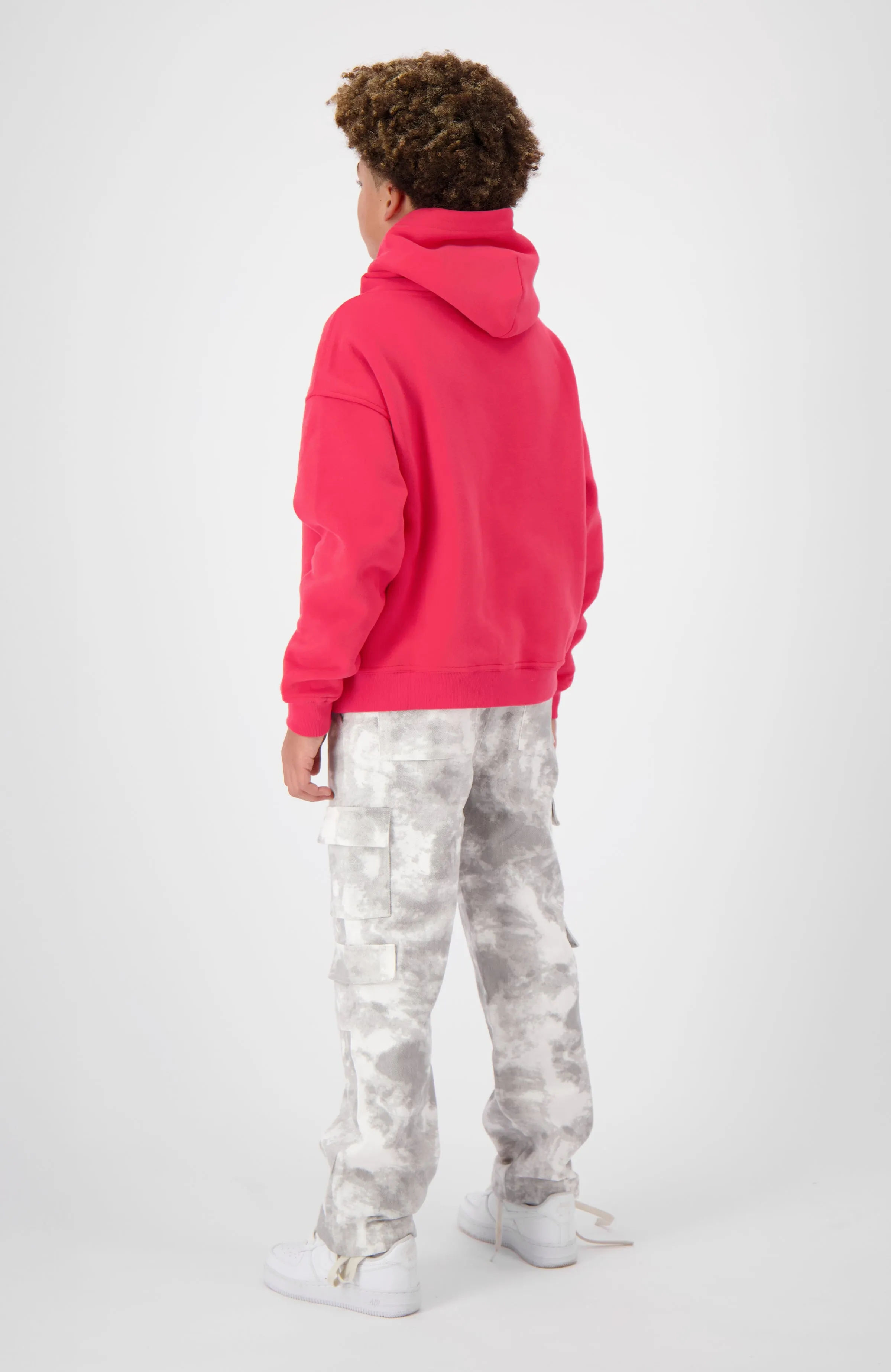 JR. ARCH CONVOY HOODIE | Neon Red