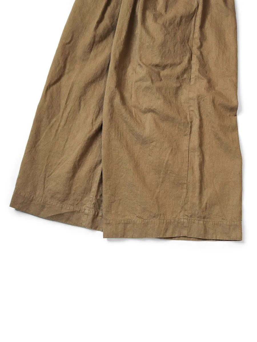 Kapital pants cotton linen twill baggy