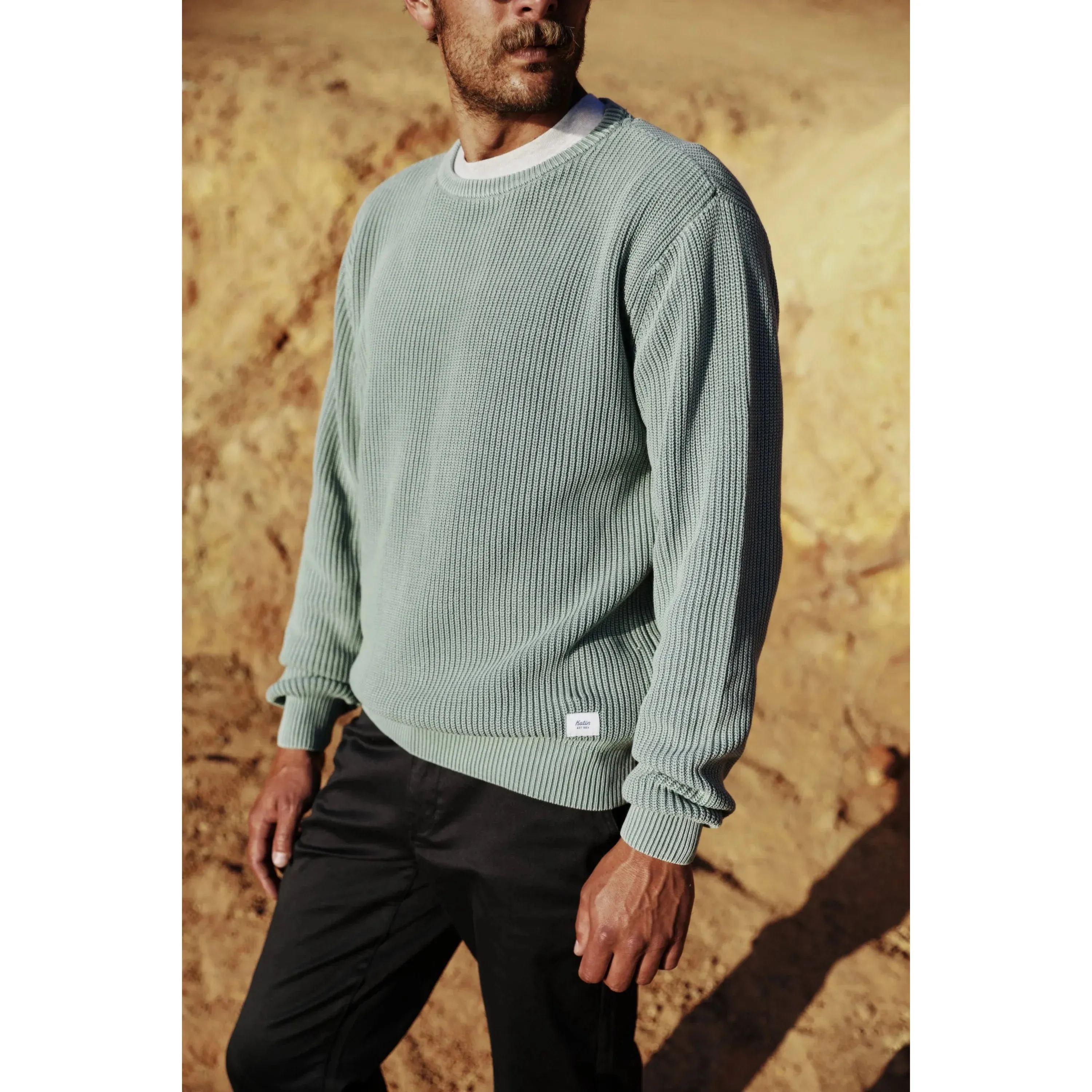 Katin Swell Knit Sweater - Hedge