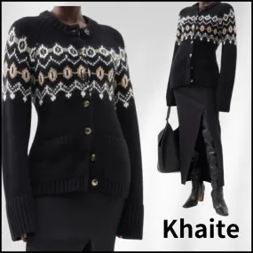 KHAITE V-neck and Crew neck tops - Shop now for stylish options