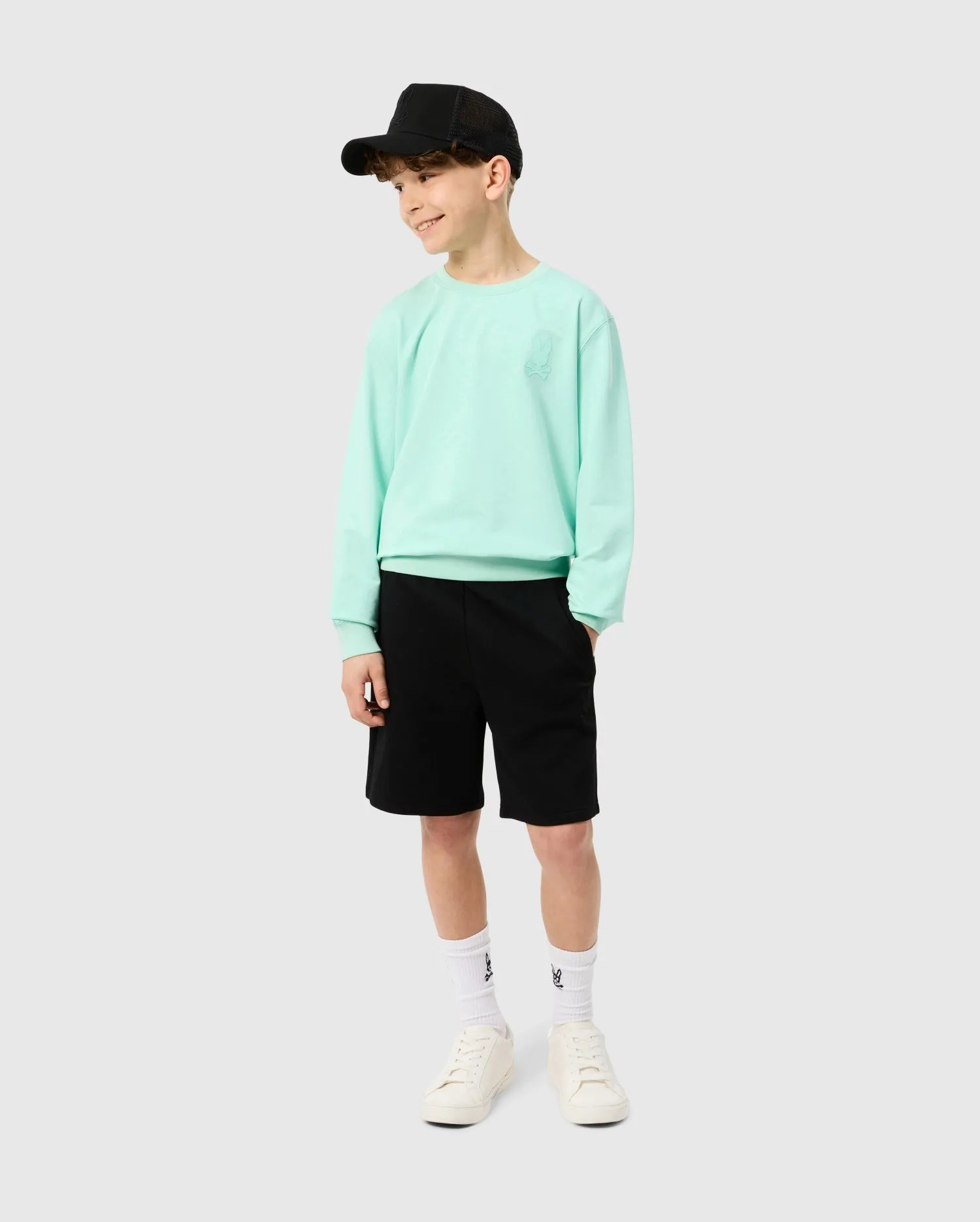 Kids French Terry Crewneck - B0S462C200