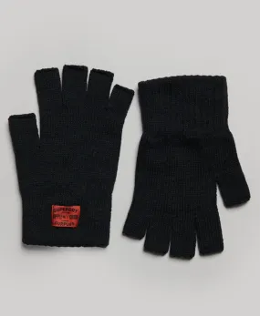 Knitted Gloves Black