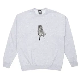 LIMOSINE CHAIR CREWNECK  - GREY HEATHER