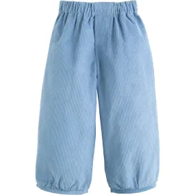 Little English Banded Pant, Stormy Blue Corduroy