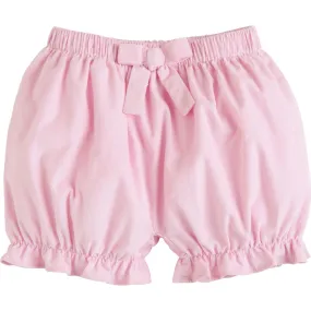 Little English Corduroy Bow Bloomers, Light Pink