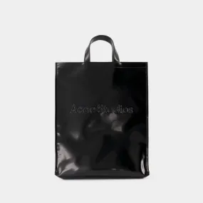 Logo Ns Tote Bag - Acne Studios -  Black - Cotton