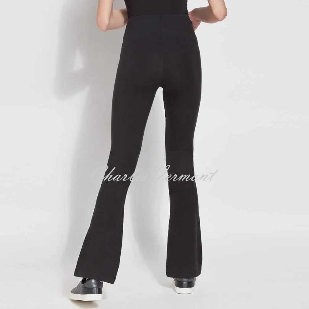 Lysse Tara bootcut ponte trouser style 2287 black