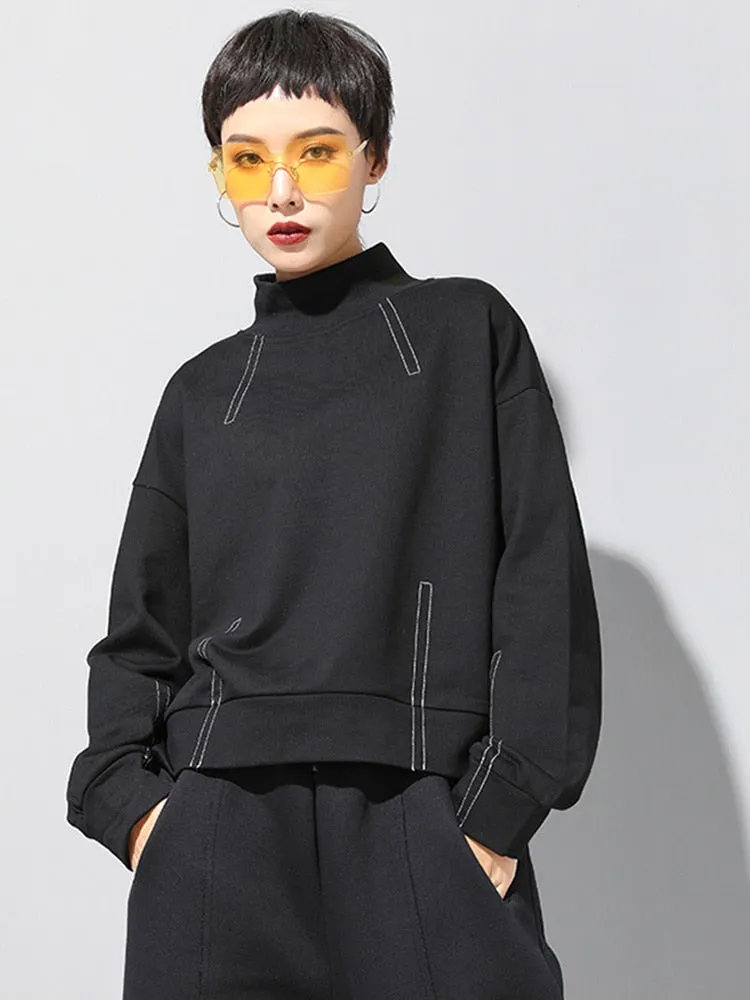 Maru High Neck Sweater