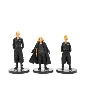 mastermind JAPAN × Tokyo Revengers Figure Dolls Box (3pcs SeBlack