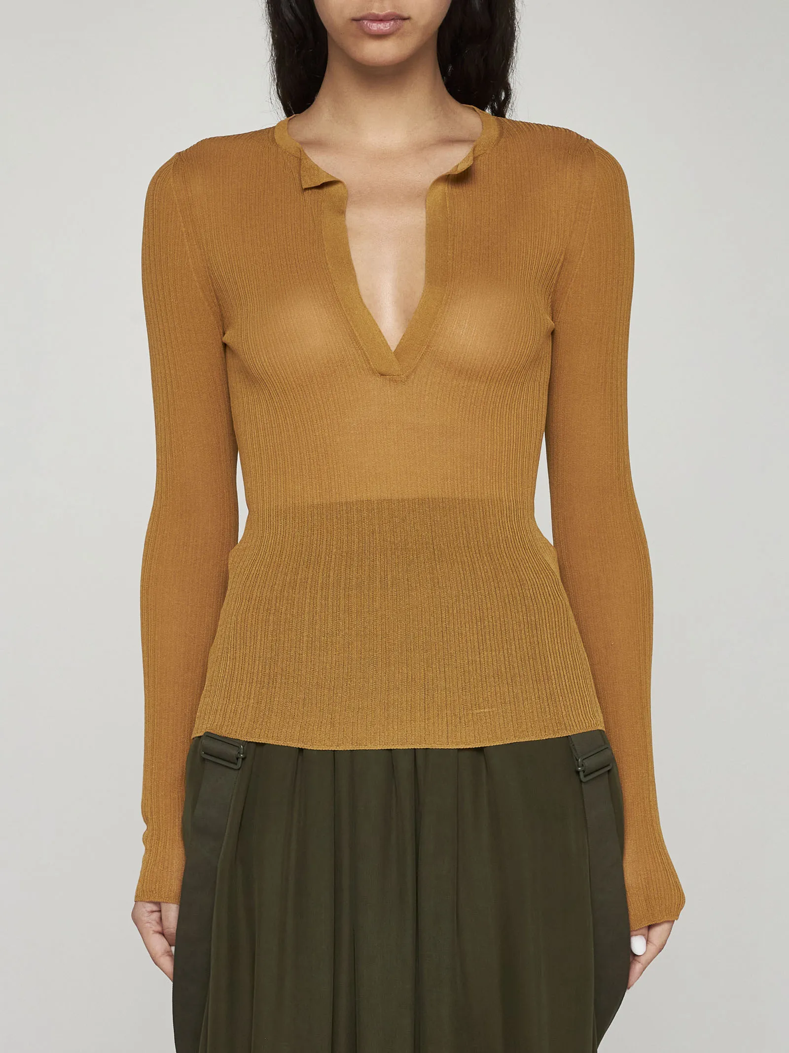 MaxMara | V-neck and Crew neck - Top Results: MaxMara V-neck Sweaters and Crew neck Tops